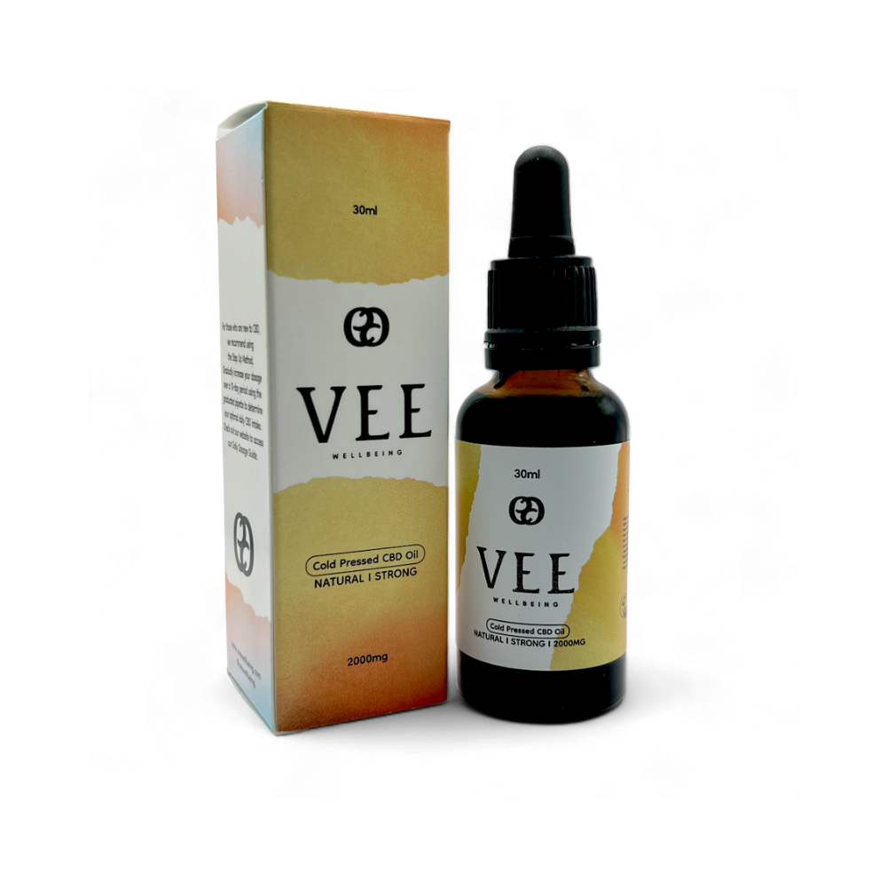 Cold Pressed VEE Oil Natural 2000mg